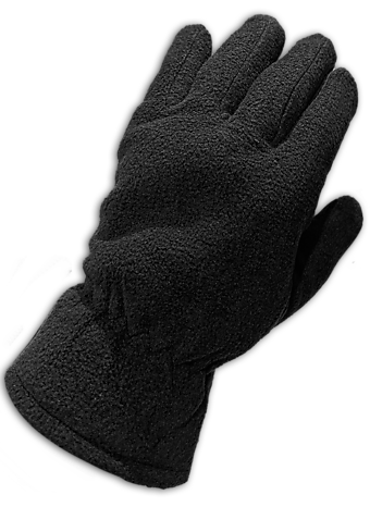 Перчатки флис ( 804 ), черный